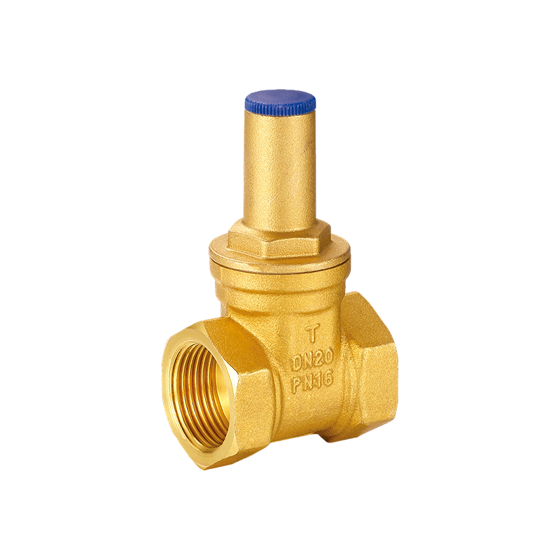 YH-102 Механическая латунная задвижка с дефектами