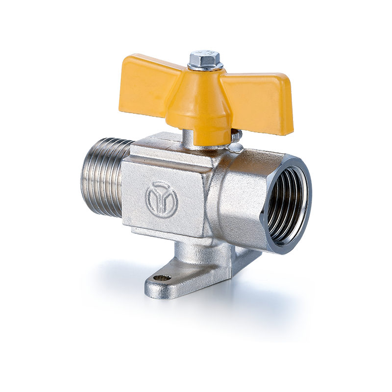 Латунный шаровой кран YH-211 с основанием （F/M）