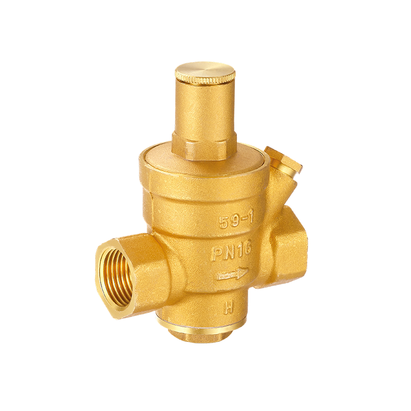YH-601 Латунный поршневой редукционный клапан