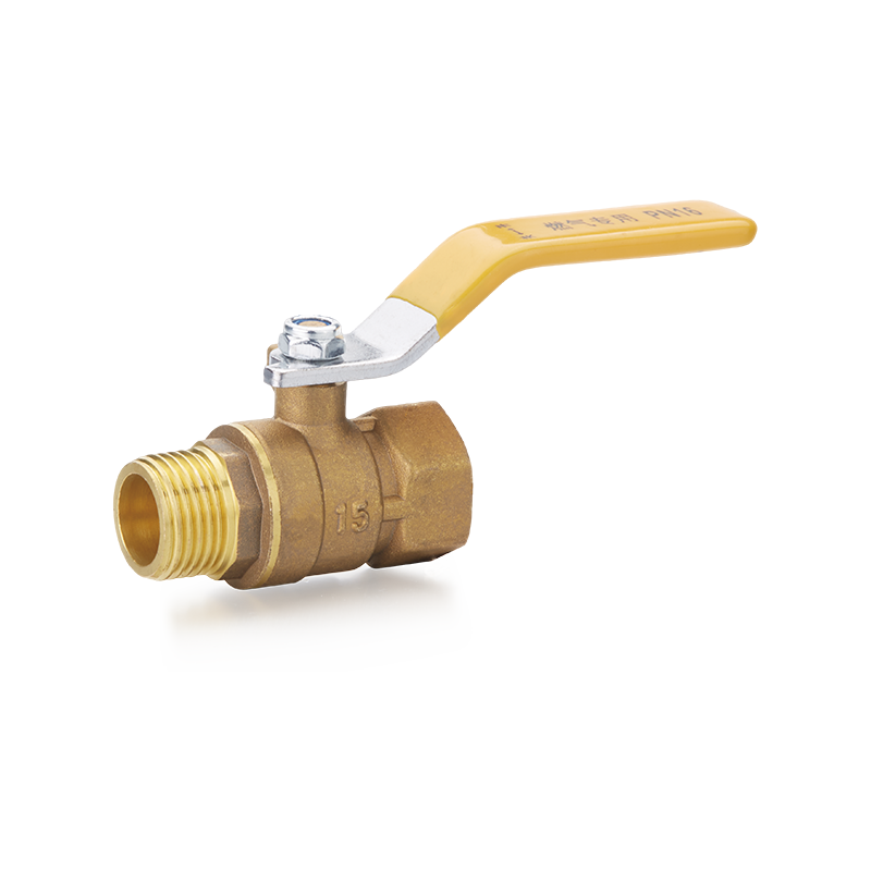 Латунный шаровой кран YH-202 с длинной ручкой （F/M）