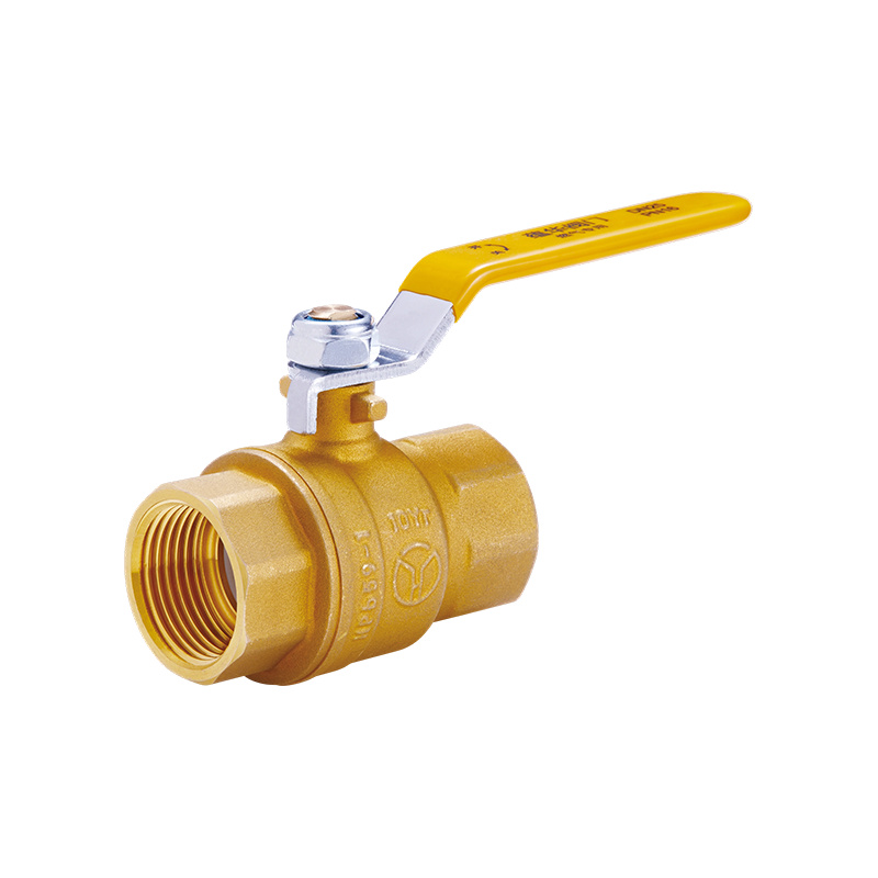 YH-220 Полнопроходной латунный шаровой кран с длинной ручкой （F/F)